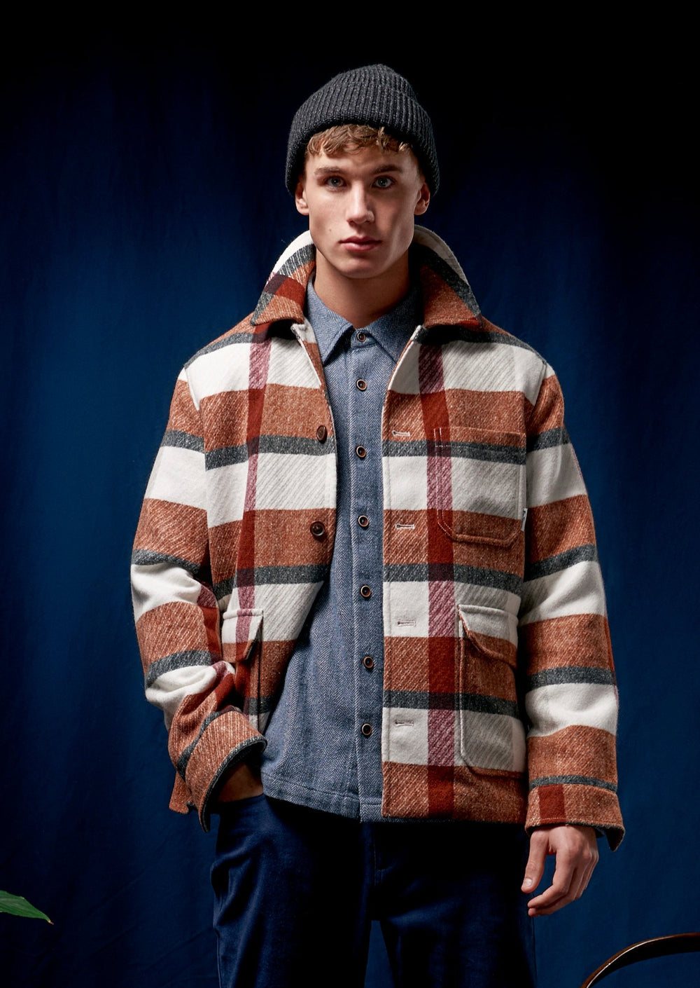 Vestes Ben Sherman Plaid Orange | ITU-19500343